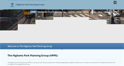 Desktop Screenshot of highamsparkplan.org